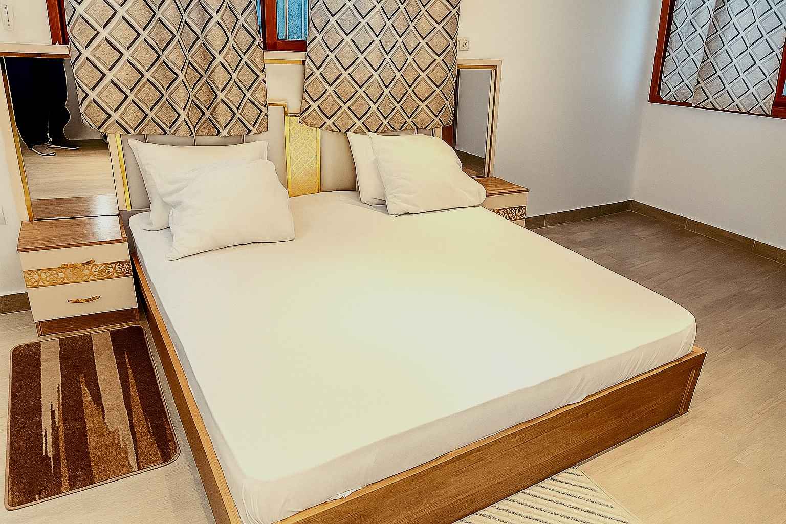 Appartement 1 - Salon avec canapé et table basse